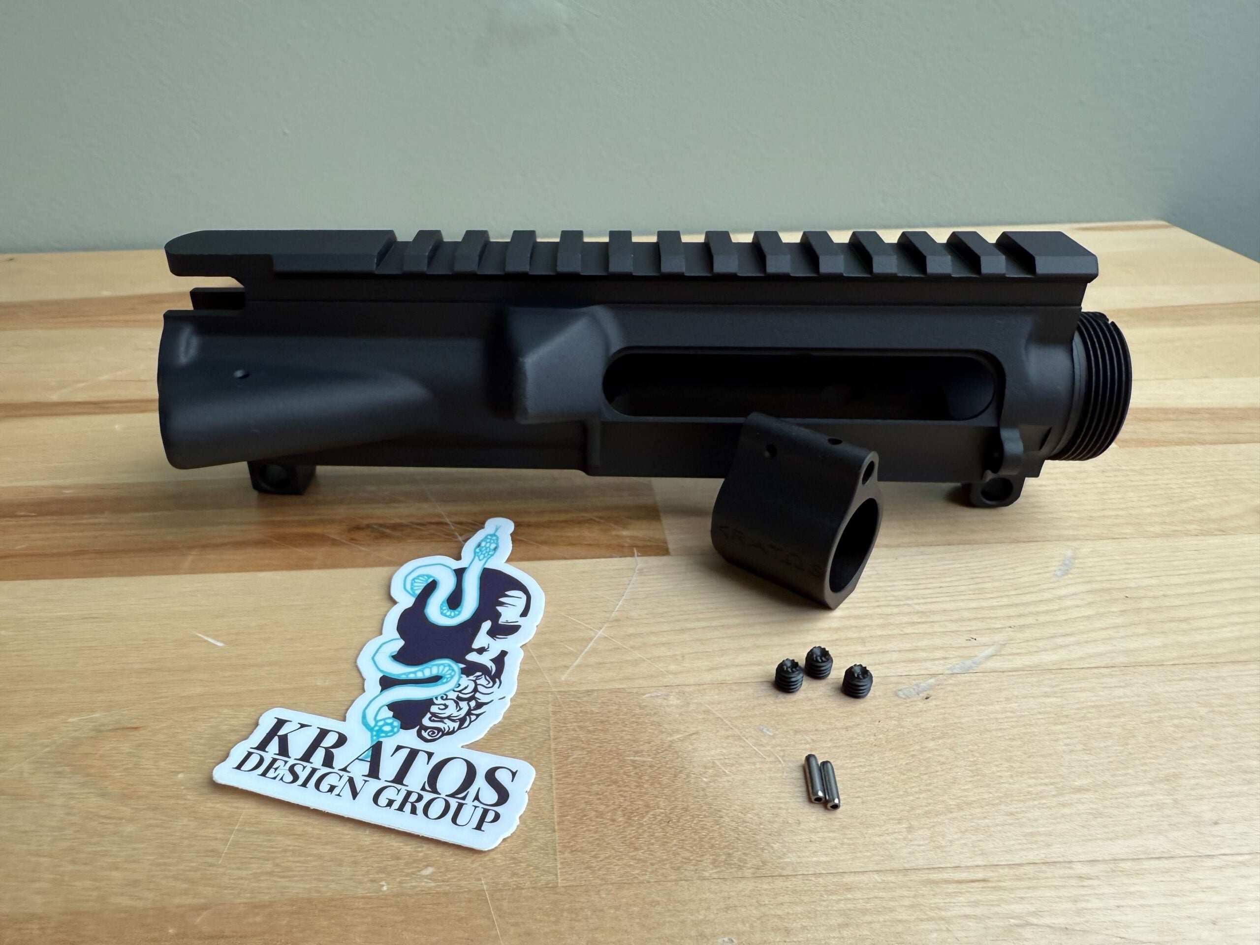 BLEM: Upper Starter Kit: Blem AR-15 Upper Receiver, Gas Block, Alignment Rod - Image 2