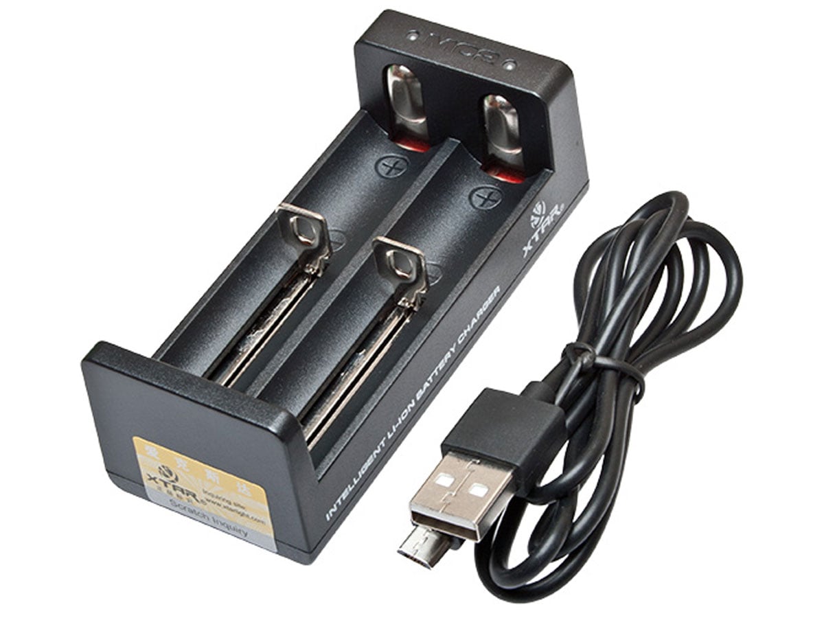 XTAR MC2 Charger for 18650 & 18350 Batteries - Kratos Design Group