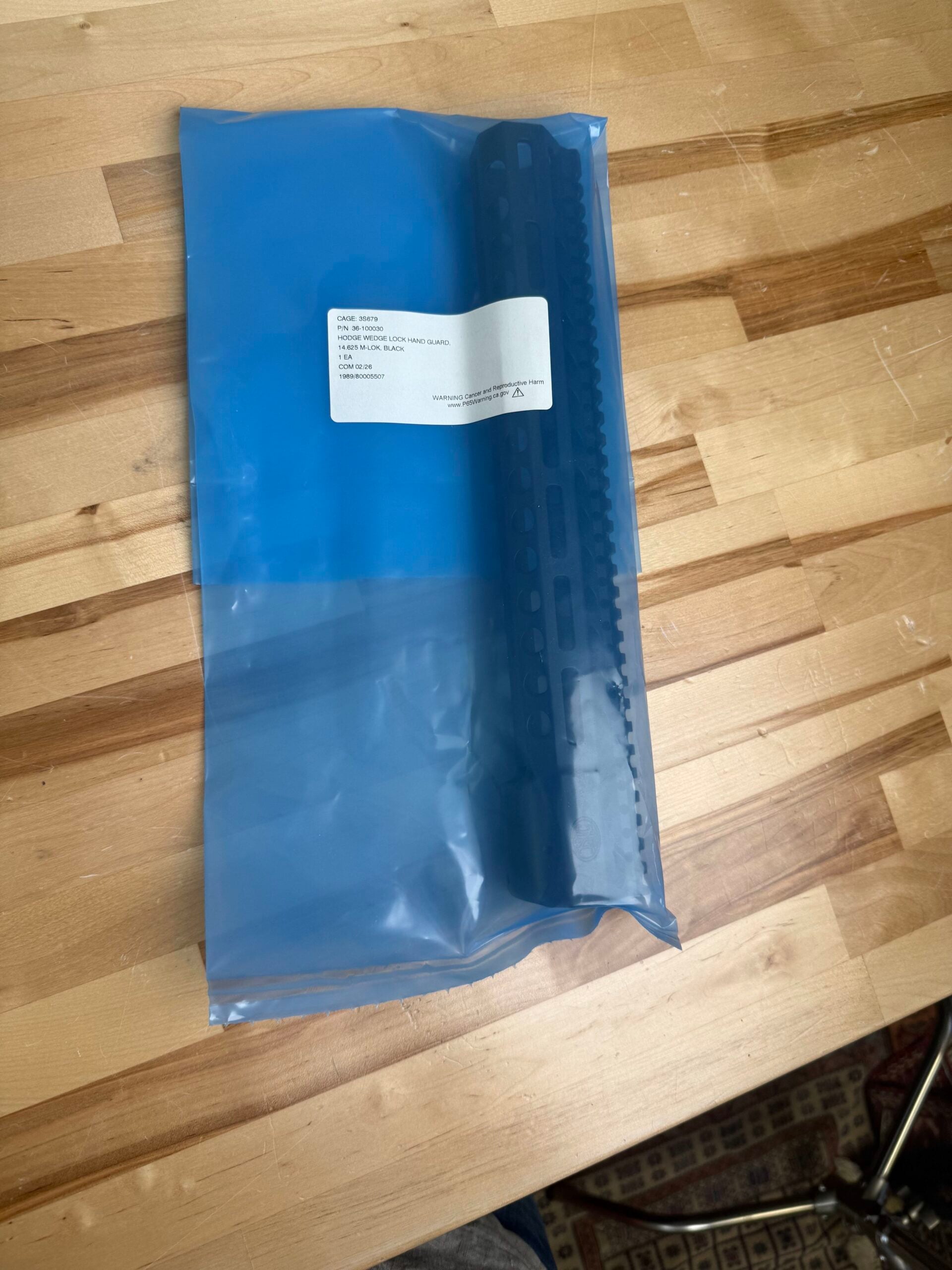 Surplus: New, Wedgelock Handguard 14.625" MLOK, Black - Image 2
