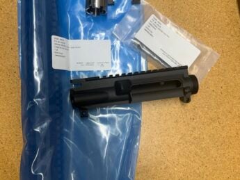 Surplus: New, Wedgelock Handguard 14.625" MLOK, Black w/ Stripped Upper Receiver